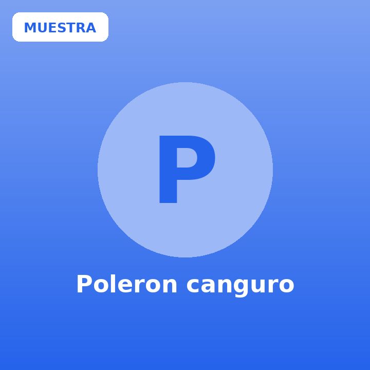 Poleron canguro