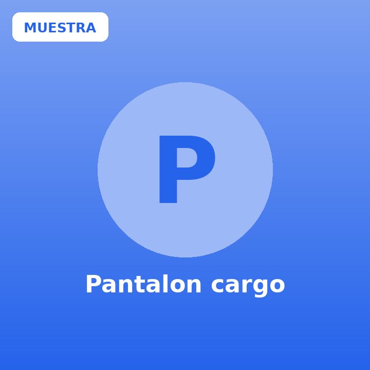 Pantalon cargo