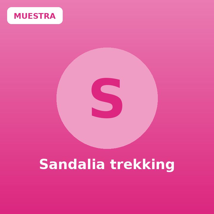 Sandalia trekking