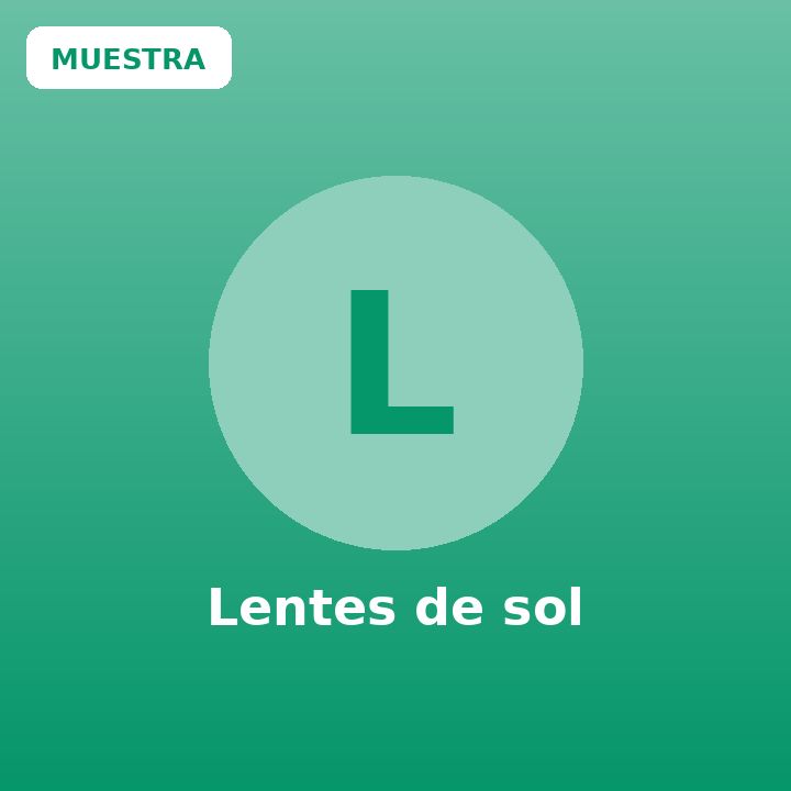Lentes de sol