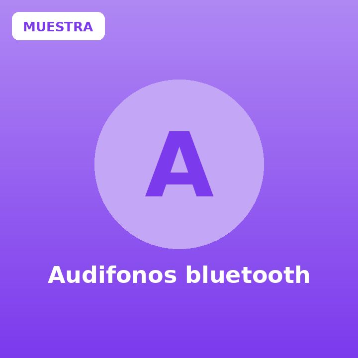 Audifonos bluetooth