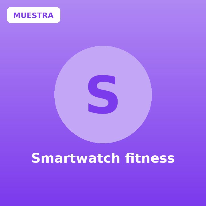 Smartwatch fitness