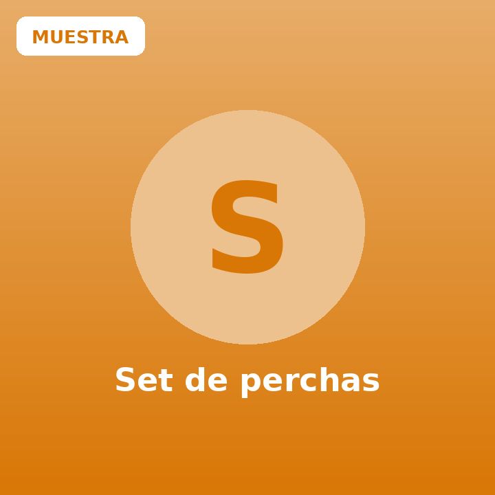 Set de perchas