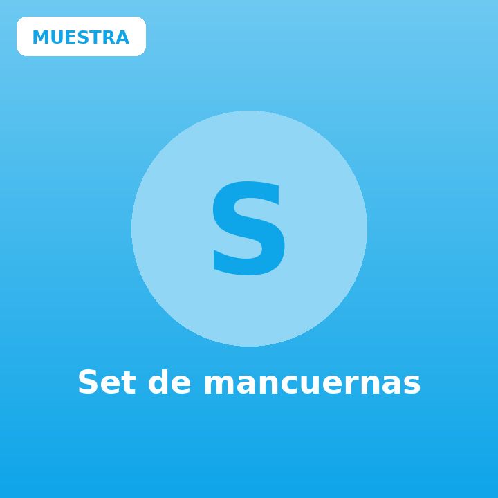 Set de mancuernas