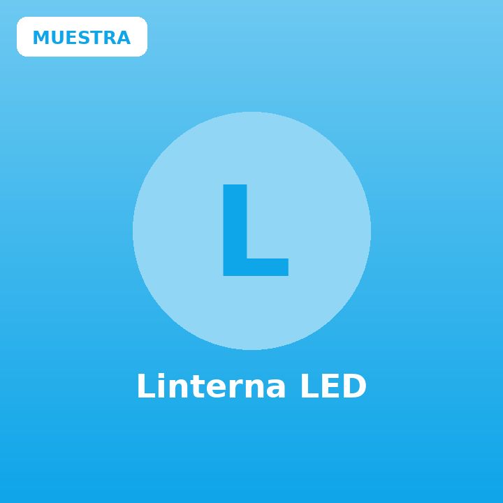 Linterna LED